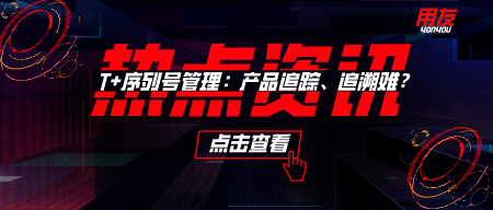 T+序列号管理帮您解决：产品跟踪、追溯难